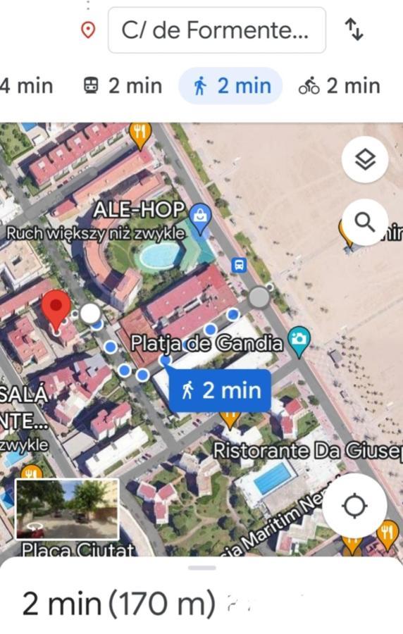 Apartament Ola Marina Solo Familias Playa de Gandia Zewnętrze zdjęcie