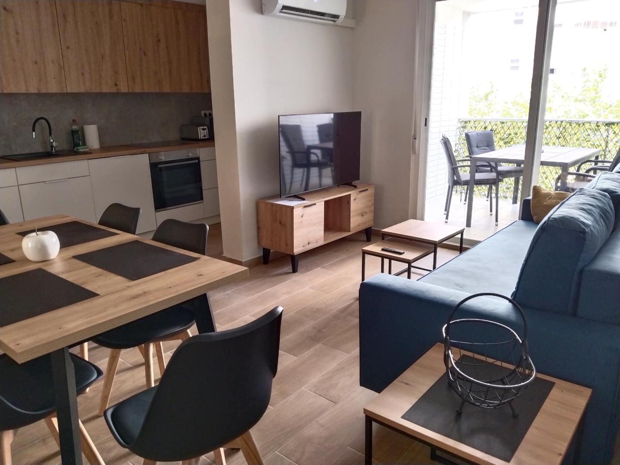 Apartament Ola Marina Solo Familias Playa de Gandia Zewnętrze zdjęcie
